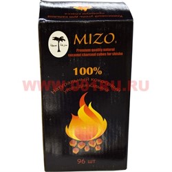Уголь кальянный кокосовый Mizo 96 шт 1 кг (Индонезия) - фото 100049