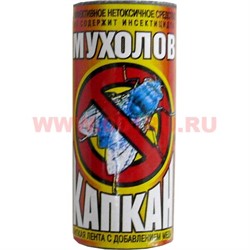 Липкая лента "Мухолов Капкан" с добавлением меда, цена за 100 штук - фото 102323