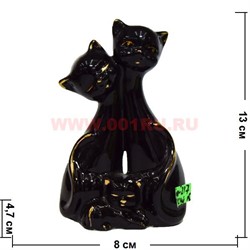 Котики из фарфора (GV-217) высота 13 см в коробке 120 шт - фото 103537