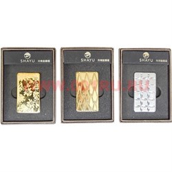Зажигалка газовая Shayu рисунки и цвета в ассортименте - фото 103799