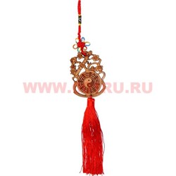 Подвеска Фэншуй деревянная "Инь Ян", цена за 10 шт - фото 104120