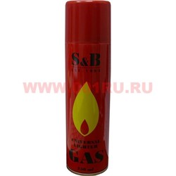 Газ для зажигалок оптом S&B 250 мл 24 шт/упаковка - фото 104270
