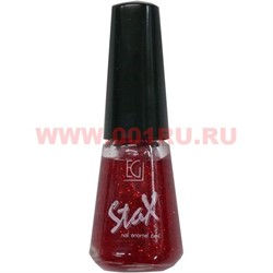 Лак для ногтей StaX 6 мл красных оттенков в ассортименте - фото 106197