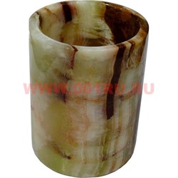 Карандашница из оникса (9,5 см высота) 2,5x4 дюйма - фото 106679