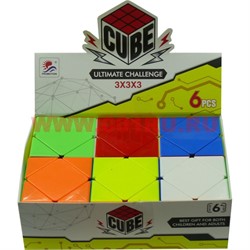 Кубик головоломка Cube 3x3x3 в виде ромбов 58 мм 6 шт/уп - фото 111930