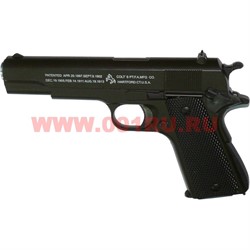 Пистолет K-116DS с глушителем AirSoft Gun из металла - фото 112193