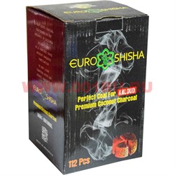 Уголь для кальяна Euroshisha для калауда 112 шт - фото 112855