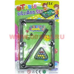 Биллиард детский малый настольная игра - фото 112880