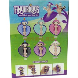 Игрушка Обезьянка на палец Fingerlings на 20 звкуков - фото 114911