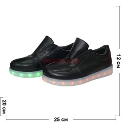 Туфли с подсветкой 10 режимов с зарядкой от USB - фото 114926