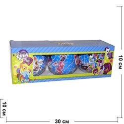 Игрушка в шаре My Little Pony 3 шт - фото 117640