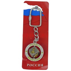 Брелок «Russia Moscow» из металла - фото 124683