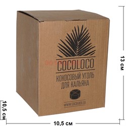 Кокосовый уголь для калауда CocoLoco 1 кг - фото 125458