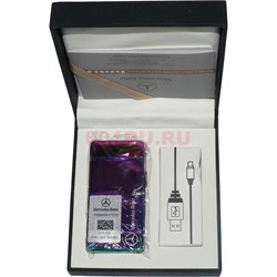 Зажигалка USB Mersedes-Benz двойная разрядная - фото 132006