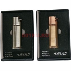 Зажигалка газовая Jobon 3 огня кремневая - фото 132037