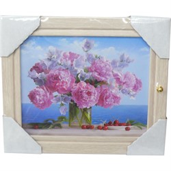 Ключница деревянная 26x31 см (рисунки в ассортименте) - фото 132565