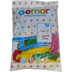Шарики надувные 25 шт (GBP1/80) панч болл 45 см 18" без рисунка - фото 134578