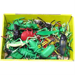 Резиновая игрушка «Жуки и богомолы» 60 шт/уп - фото 135853