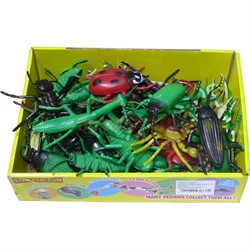 Резиновая игрушка «Жуки и богомолы» 60 шт/уп - фото 137906