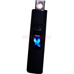 Зажигалка USB спиральная «орел и волк» цвета микс - фото 140746