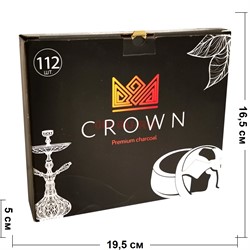Уголь для калауда Crown 72 кубика «Kaloud Ediotion» кокосовый - фото 154166