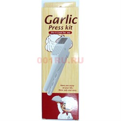 Чеснокодавилка металлическая Garclic Press kit - фото 164023