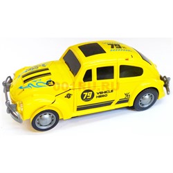 Игрушка машинка-трансформер со звуковыми и световыми эффектами Caption Beatles - фото 167846