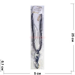 Подвеска колье на шею (XC-27) с кристаллом - фото 169189