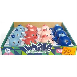 Игрушка (KC-349) Кит Whale Pressure Inertia 12 шт/уп - фото 169429