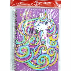 Тетрадь с деревянным корпусом Unicorn Единорог 20 см - фото 176483