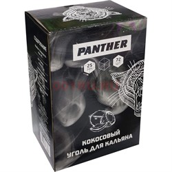 Уголь кокосовый для кальяна Panter 25 мм 72 кубика 1 кг - фото 178420