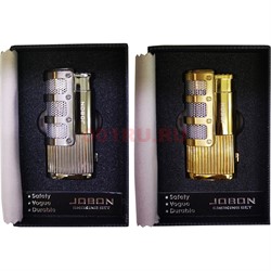 Зажигалка Jobon 3 огня турбо «сетка» - фото 178976