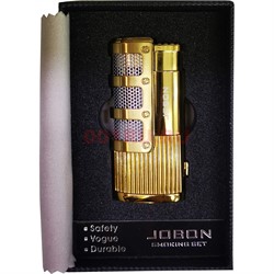 Зажигалка Jobon 3 огня турбо «сетка» - фото 178979