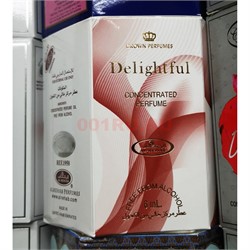 Арабские масляные духи Al-Rehab 6 мл «Delightful» без спирта 6 шт/уп - фото 182328