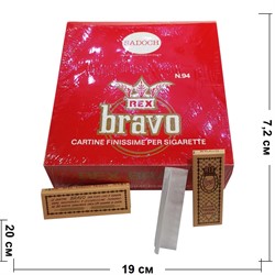 Бумага для самокруток Bravo №94 Rex 100 шт/упаковка - фото 182381