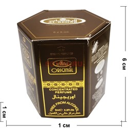 Масляные духи Al-Rehab «Original» 6 мл мужские 6 шт/уп - фото 184816