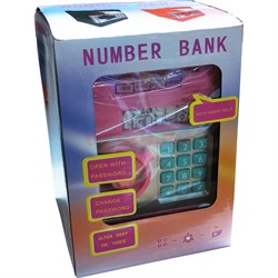 Копилка Сейф Number Bank - фото 186599