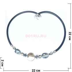 Чокер из раухтопаза 22 см - фото 187644