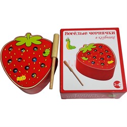 Игрушка Веселые червячки в клубнике - фото 189176