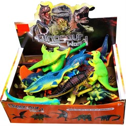 Динозавры со звуком Dinosaur  World 24 шт/упаковка - фото 189384