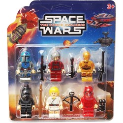 Набор фигурок Space Wars 6-в-1 - фото 191812