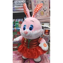 Кролик музыкальный поющий (AZ-8588) высота 32 см - фото 193407