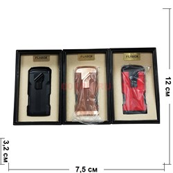 Зажигалка трубочная Flabox газовая откидная 3 турбо - фото 193464