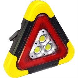Фонарь LED светодиодный знак аварийной остановки 24x26 см - фото 200524