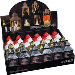 Светильник новогодний (32-305) Merry Christmas на батарейках 24 шт/упаковка - фото 201572
