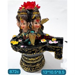 Шивалингам (872C) фигурка из полистоуна 13 см высота - фото 202990