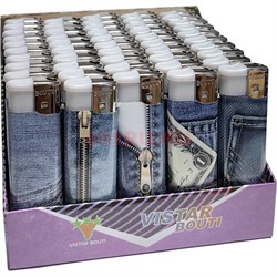 Зажигалка газовая Ognivo-Lighter «джинсы» 50 шт/блок - фото 204891