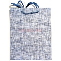 Пакет подарочный «штрихи» 26x32 см 12 шт/упаковка - фото 213173