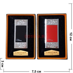 Зажигалка разрядная Dikang USB цвета в ассортименте - фото 215644