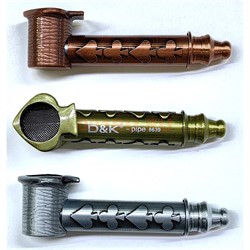 Трубка курительная «карточная масть» металлическая D&K 8639 - фото 221677